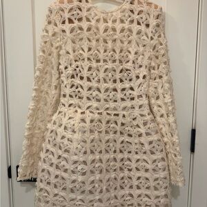 Bronx and Banco Casey Mini Dress in Beige